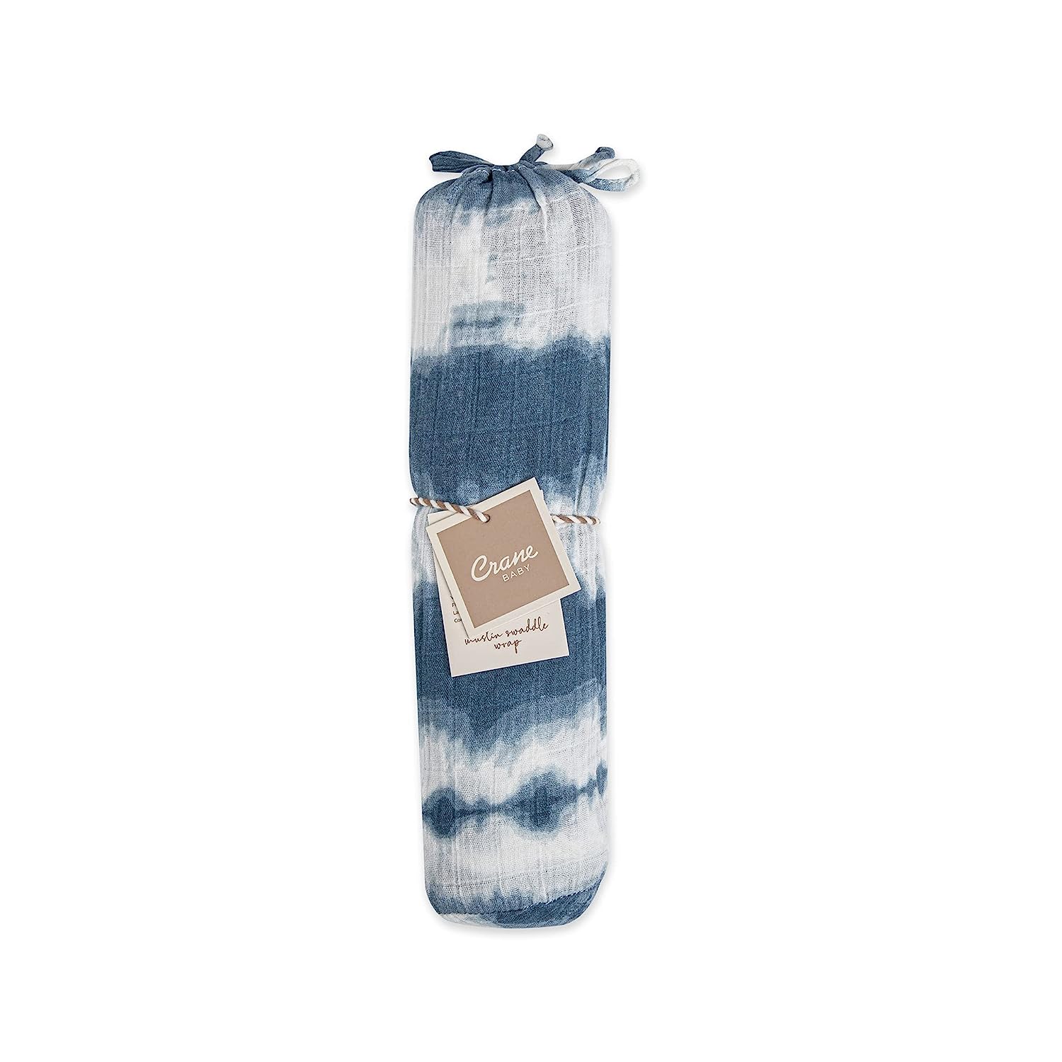 Crane Baby Soft Muslin Swaddle Blanket, Soft Swaddle Wrap for Boys and Girls, Safari Animal, 47" x 47" - Image 2